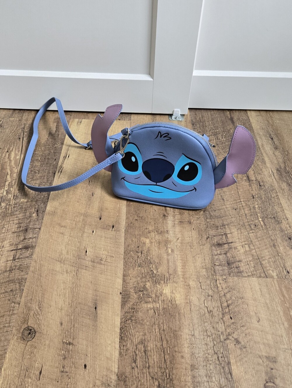 Bioworld Disney Stitch Purple Purse With 3d Ears